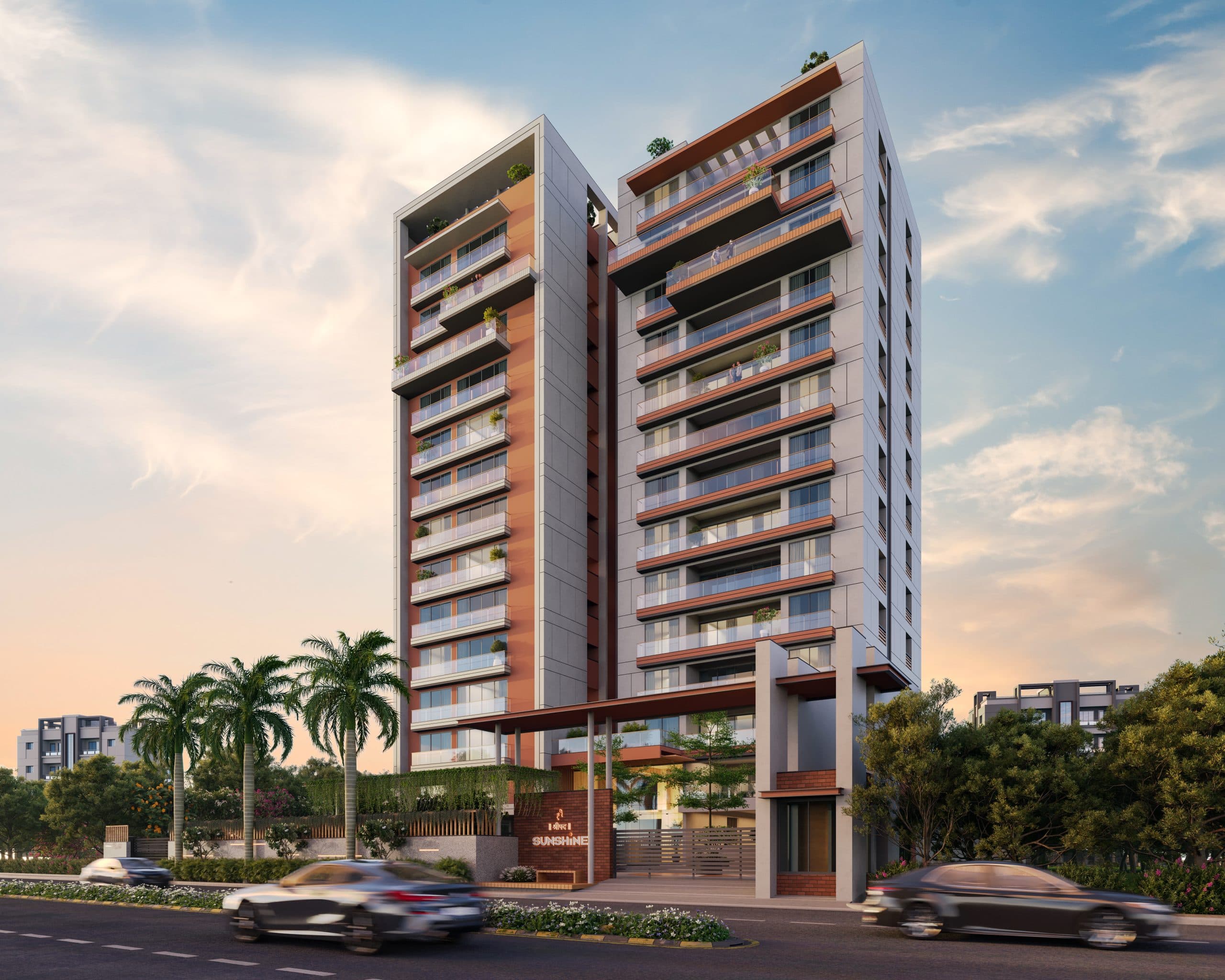Shreepad Sunshine exterior